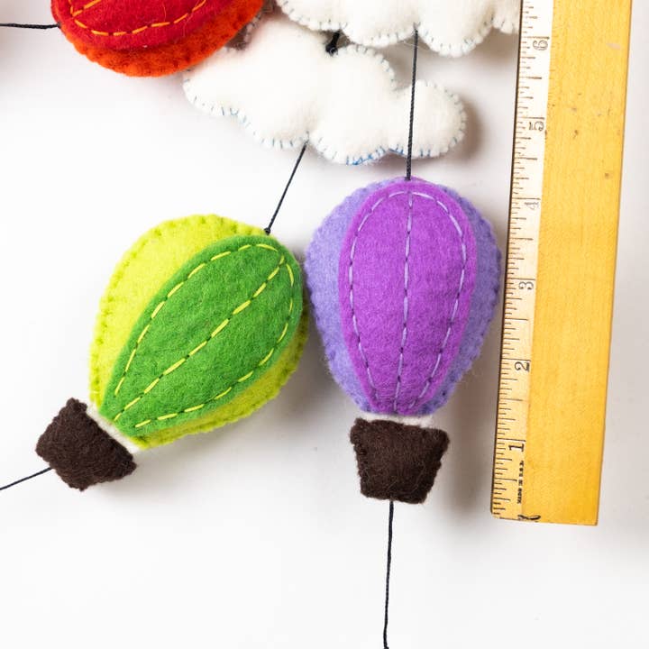 Garland - Felt Hot Air Balloon