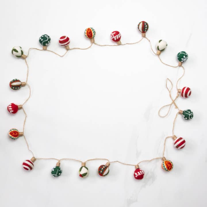 Garland - Felt Christmas Ornaments