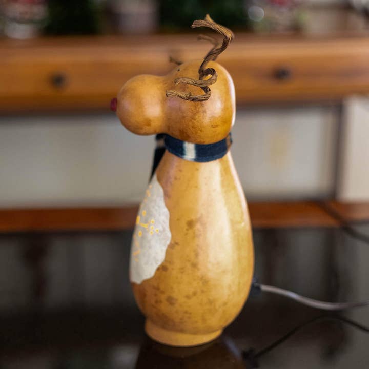 Dash Reindeer Gourd Luminary