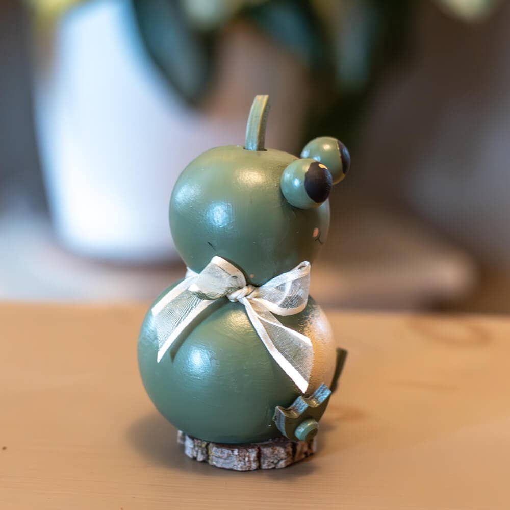 Tiny Frankie Frog Gourd