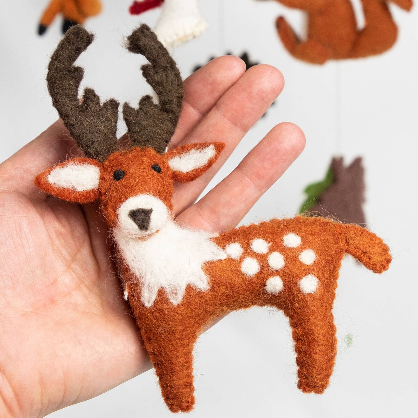 Felt Mobile - Forest Creature