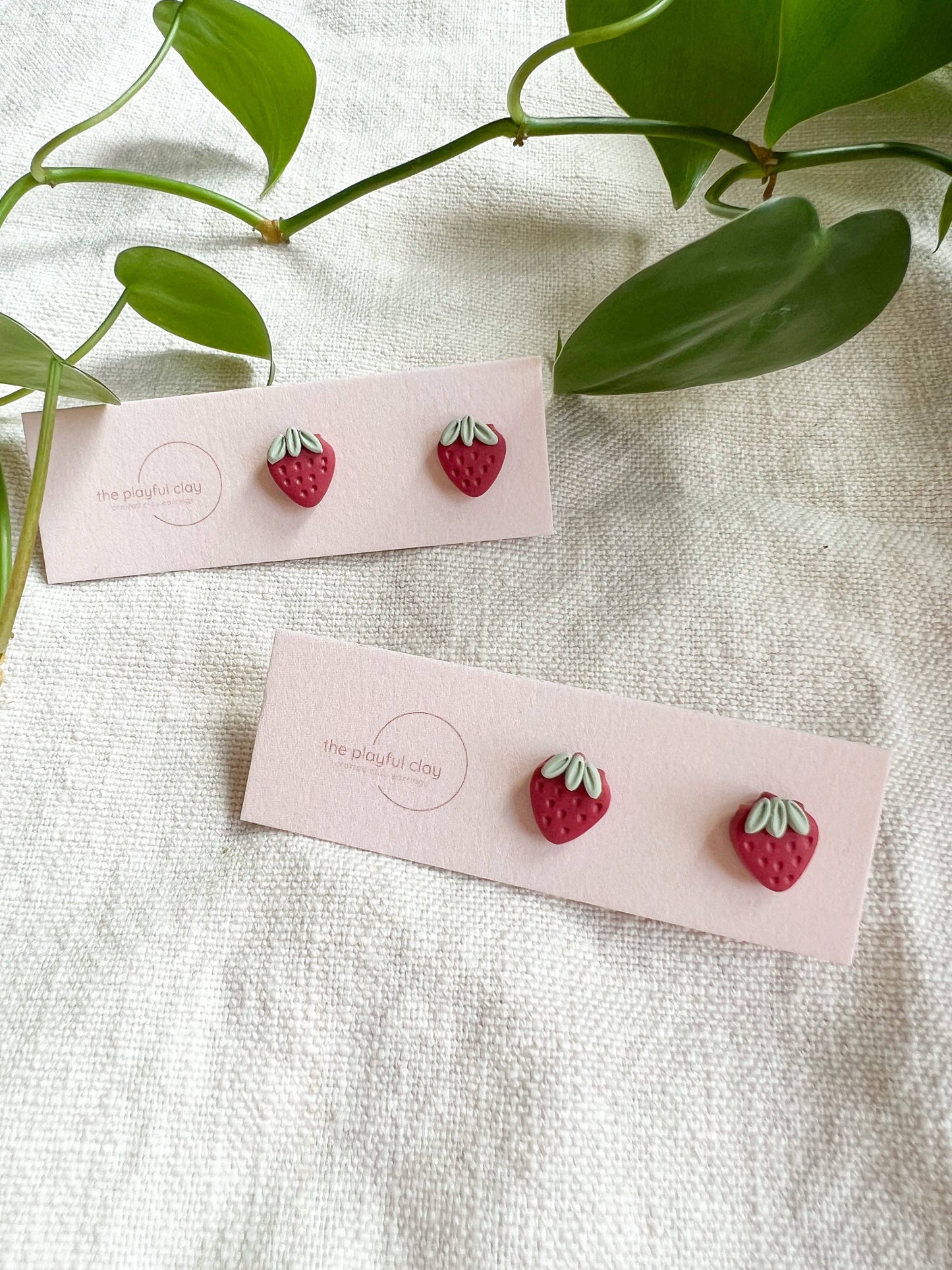 Strawberry Stud Earrings