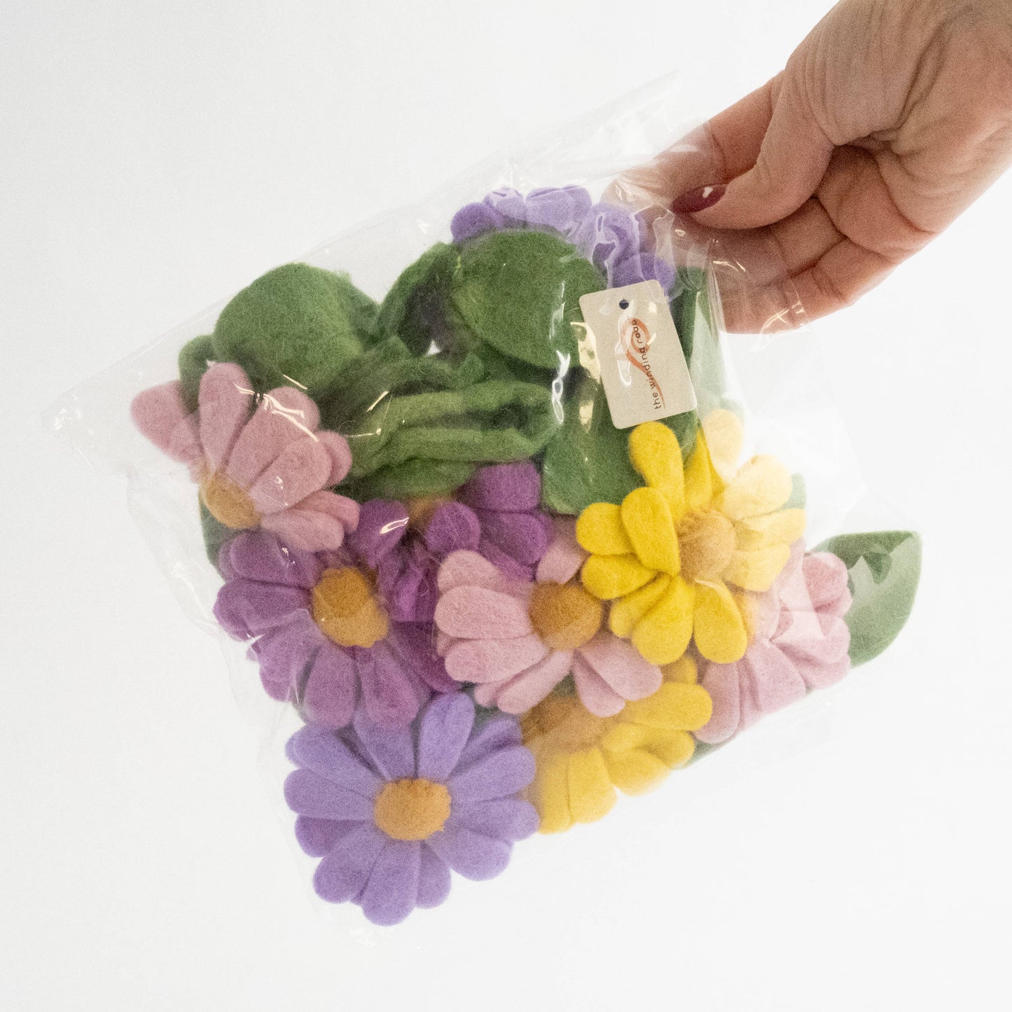 Garland - Purple, Pink and Yellow Daisy Chain