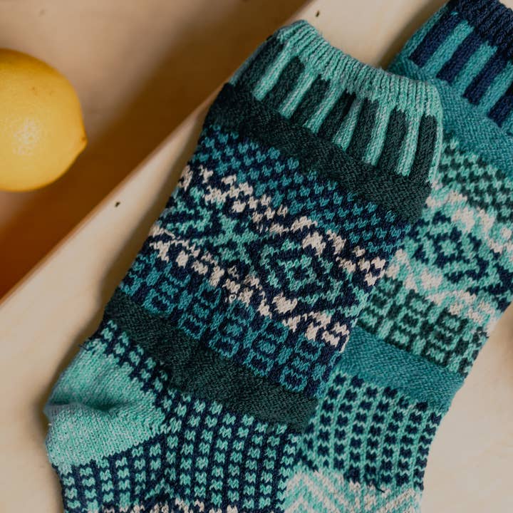 Evergreen Crew Socks