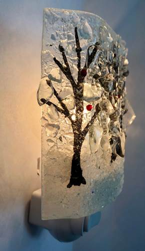 Winter Woods Night Light