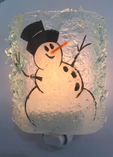 Snowman Night Light
