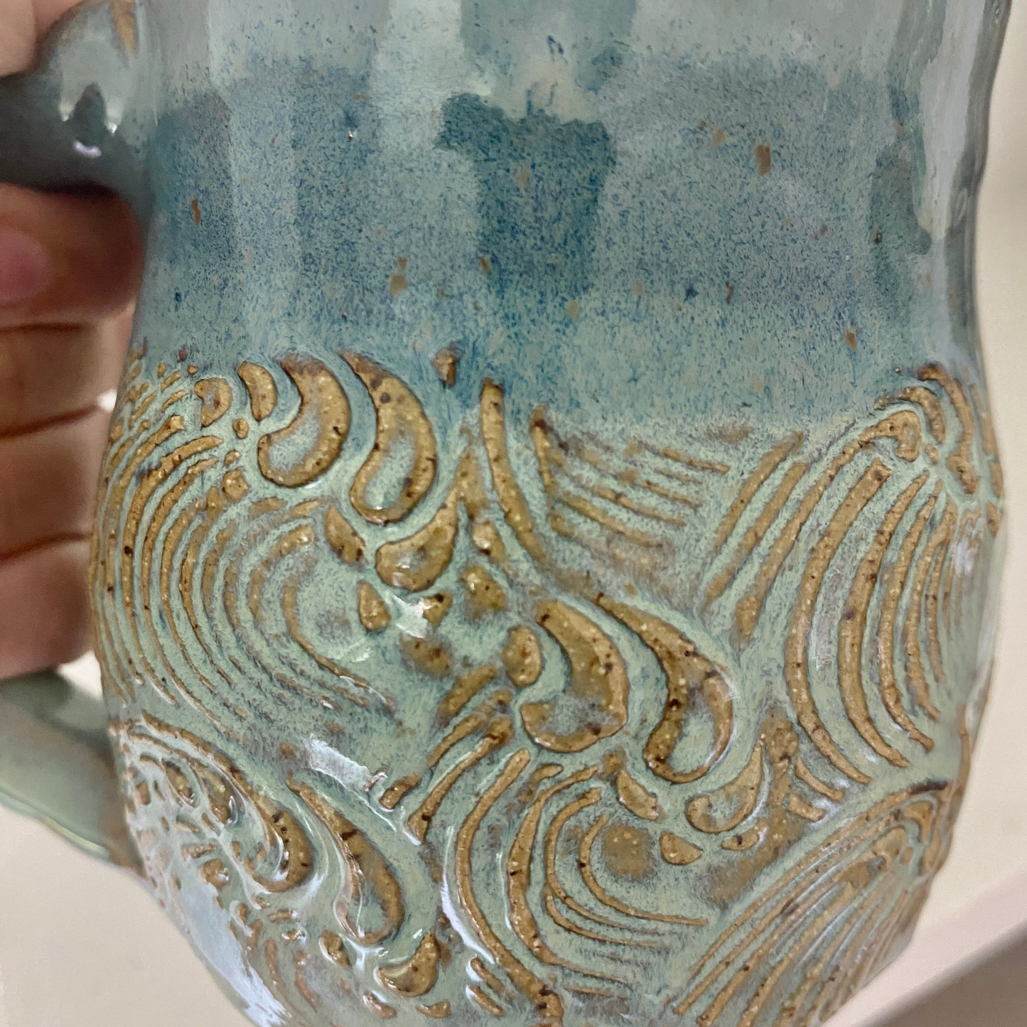 Ocean Wave Ceramic Mug