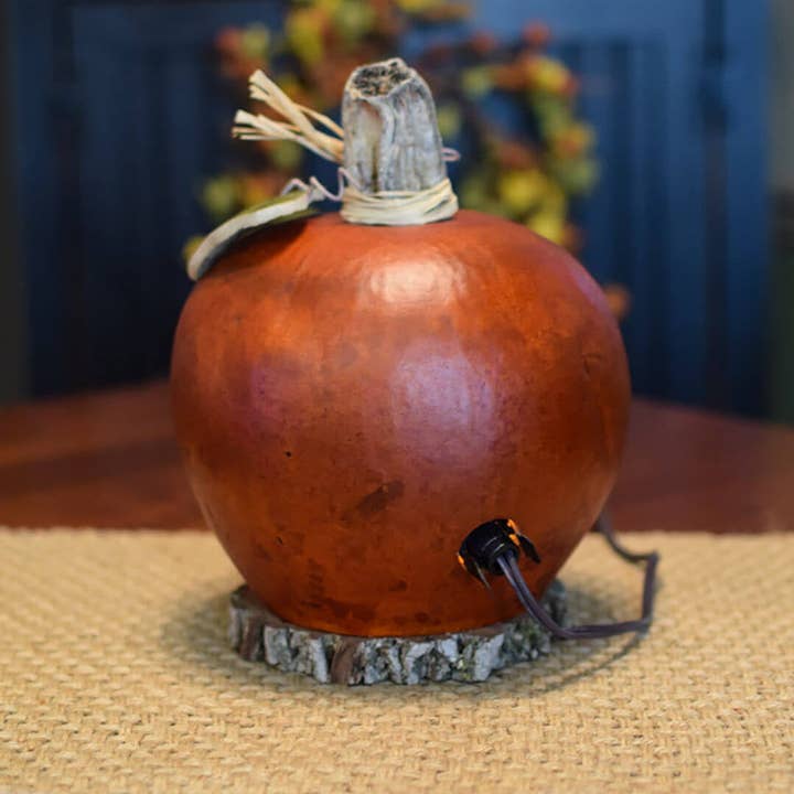 Pumpkin Silhouette Gourd