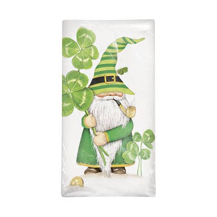 Irish Gnome Tea Towel