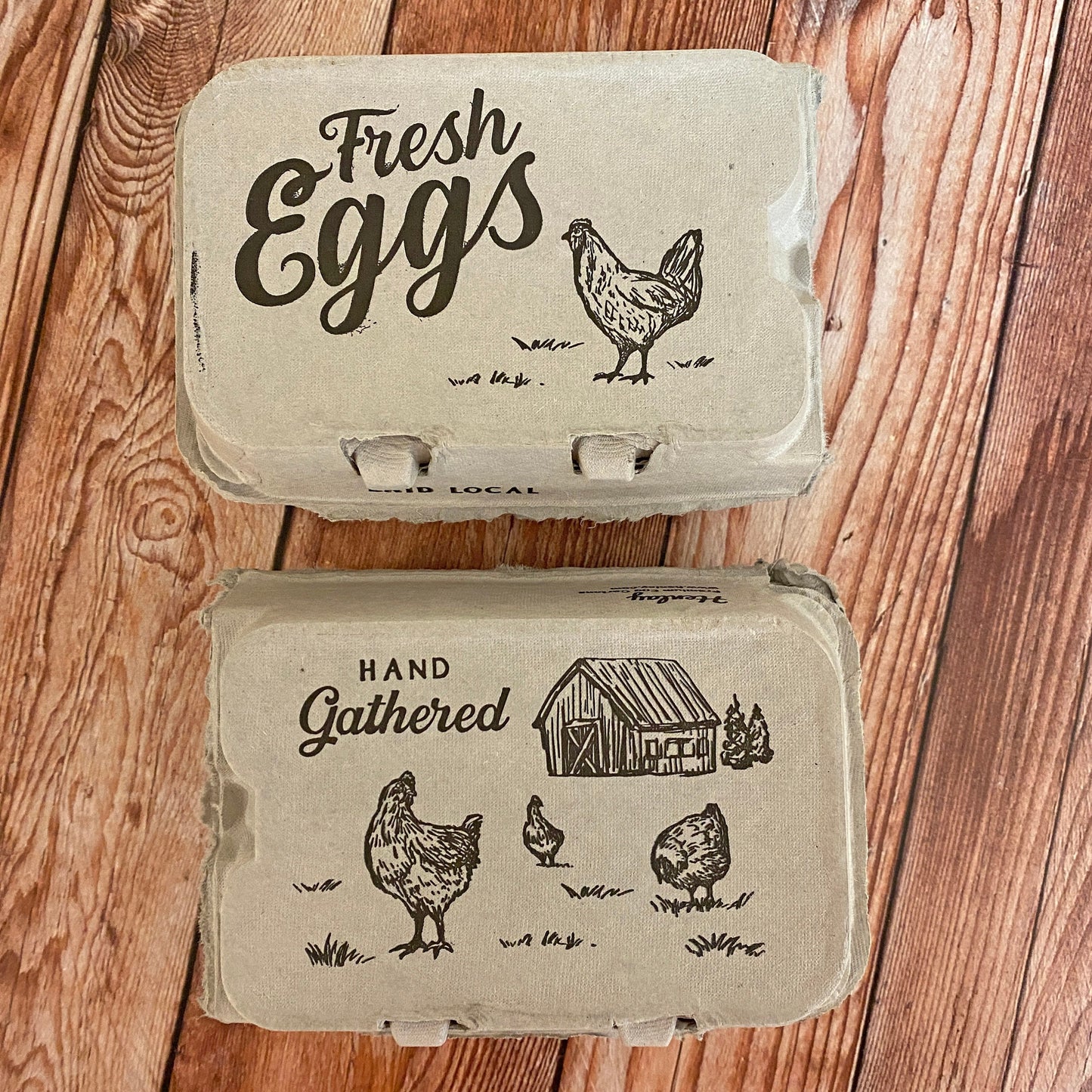 Cream Felt Easter Eggs