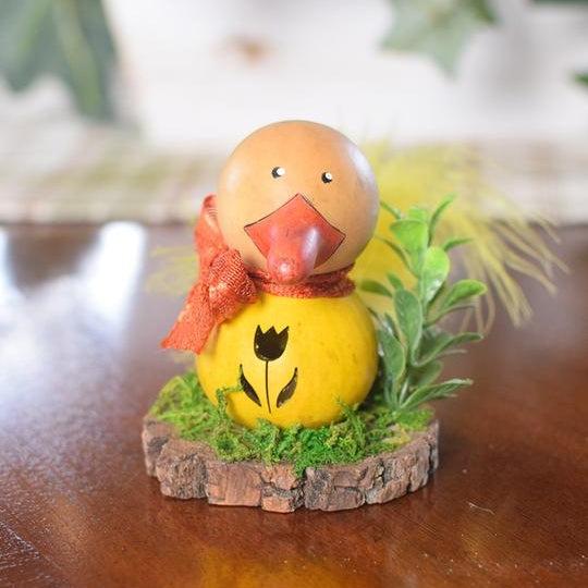 Dillard Duck Scene Gourd