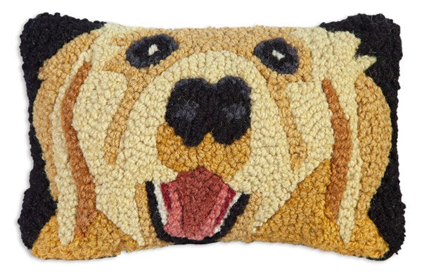 Golden Retriever Pillow 8 x 12"