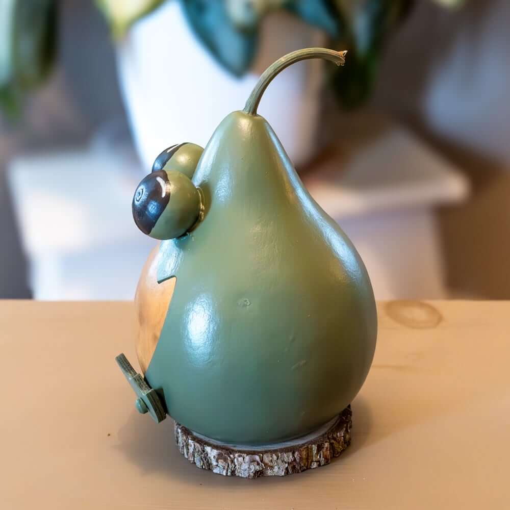 Frankie Frog Gourd Decor