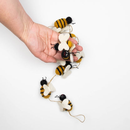 Garland - Felt Bee