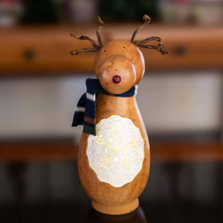 Dash Reindeer Gourd Luminary