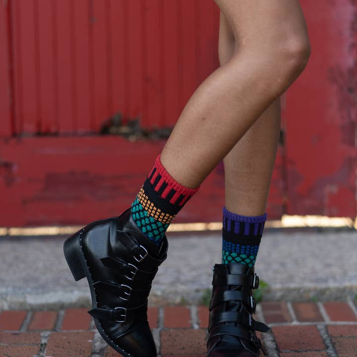 Gemstone Crew Socks
