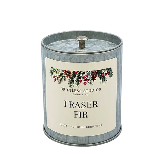 Fraser Fir Tin Candle