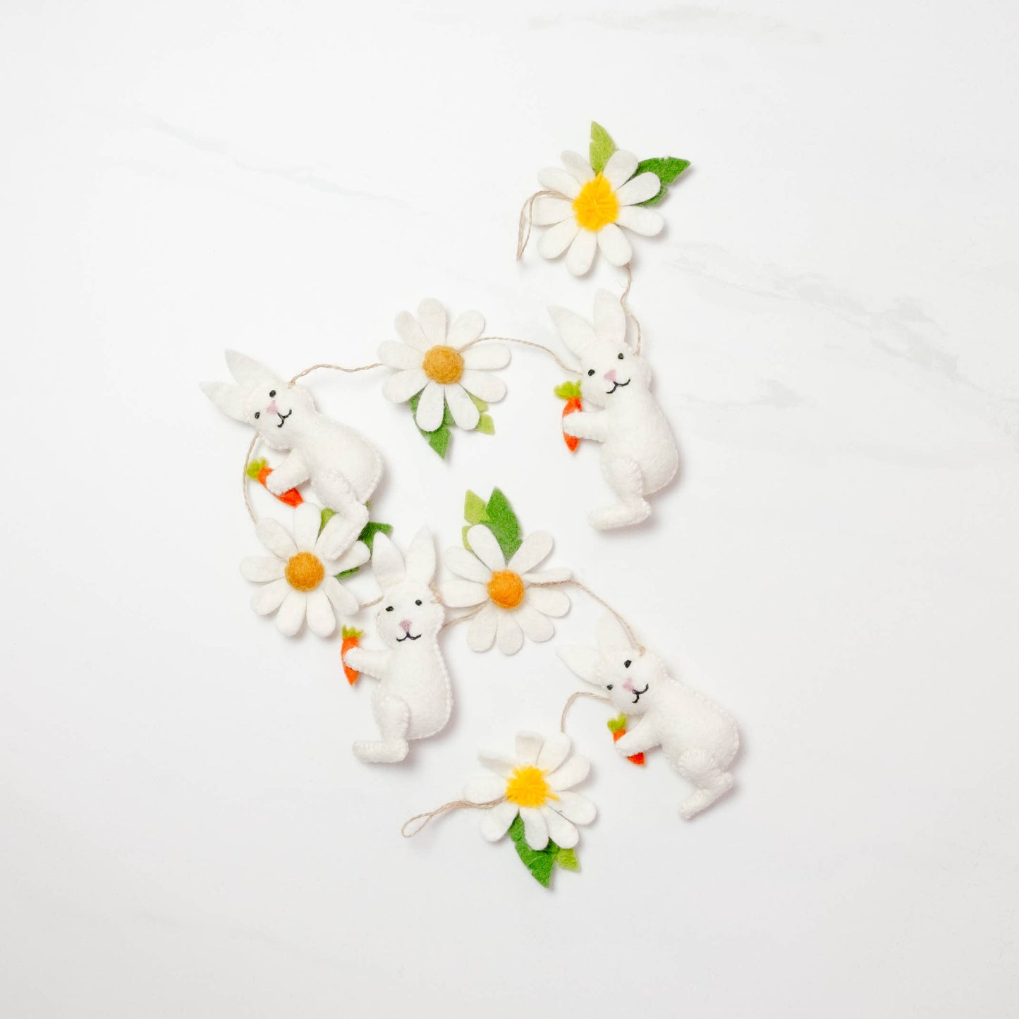 Garland - Felt Bunny and Daisy Chain