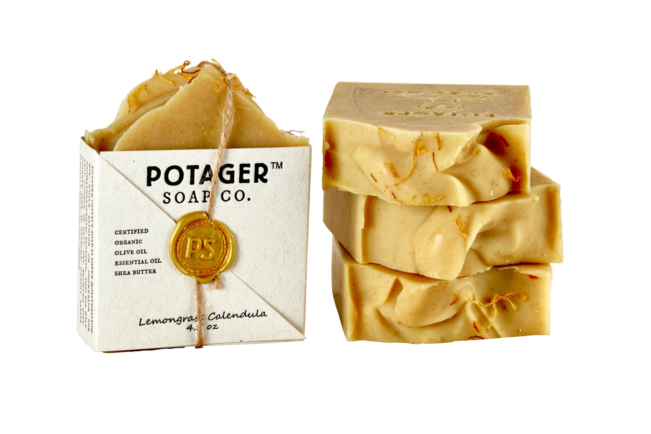 Lemongrass Calendula Soap