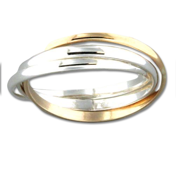 Rolling Trio Ring