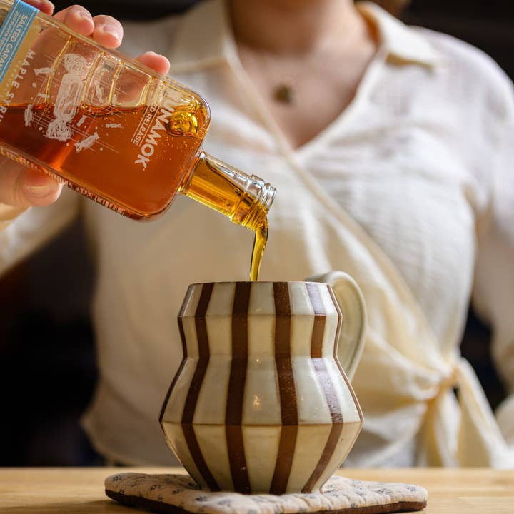 Salted Caramel Maple Syrup