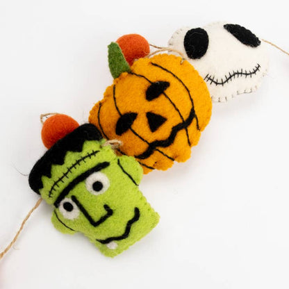 Garland - Felt Halloween Friends