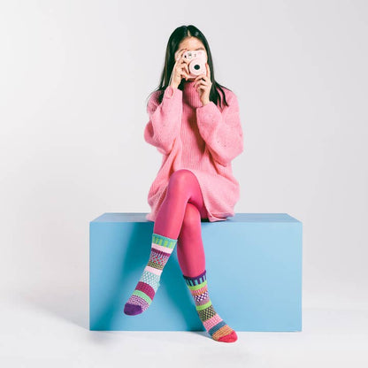 Dahlia Crew Socks