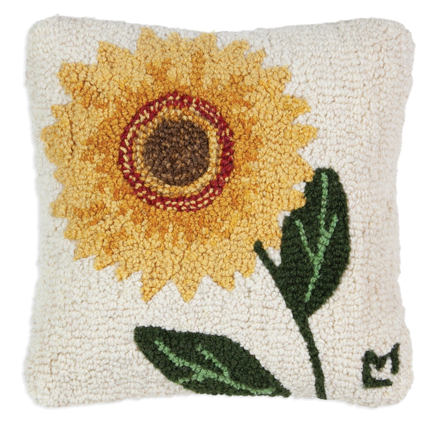 Sunflower Bloom Pillow 14 x 14"