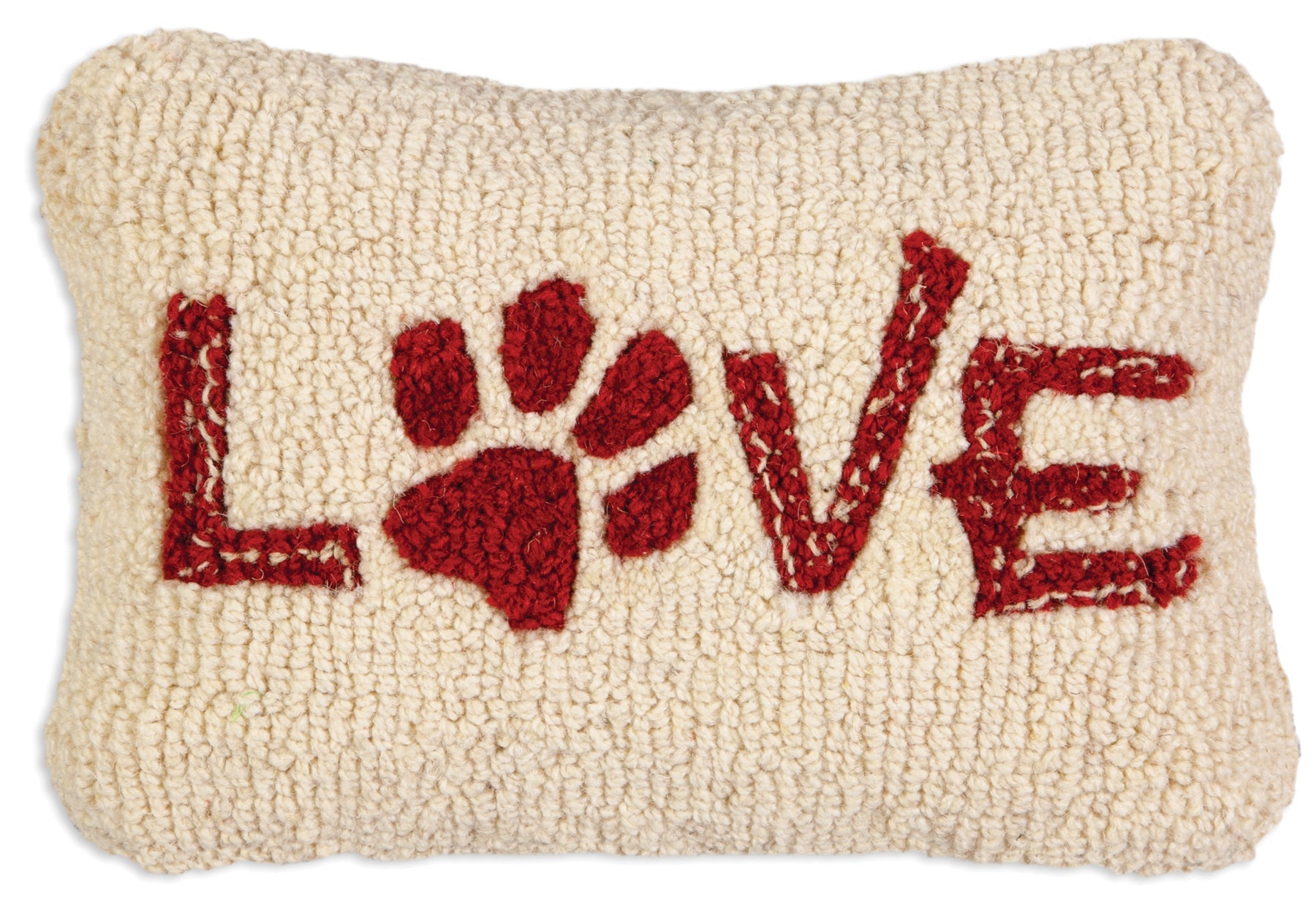 Love Paw Pillow 8 x 12"
