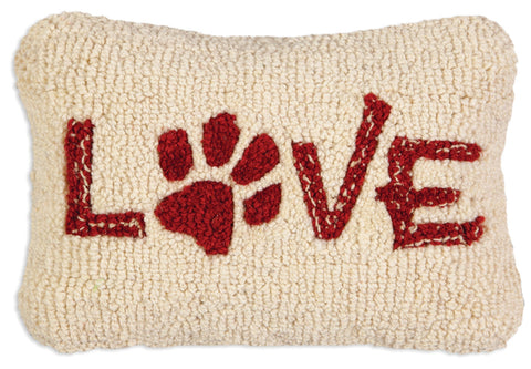 Love Paw Pillow 8 x 12"