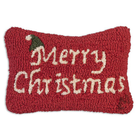 Merry Christmas Pillow 8 x 12"