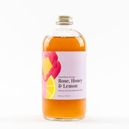 Rose, Honey, Lemon Cocktail Mixer