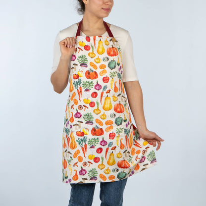 Veggie Stand Spruce Apron