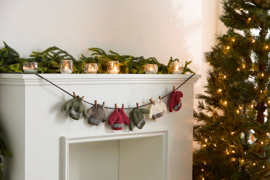 Knit Sweater Winter Garland