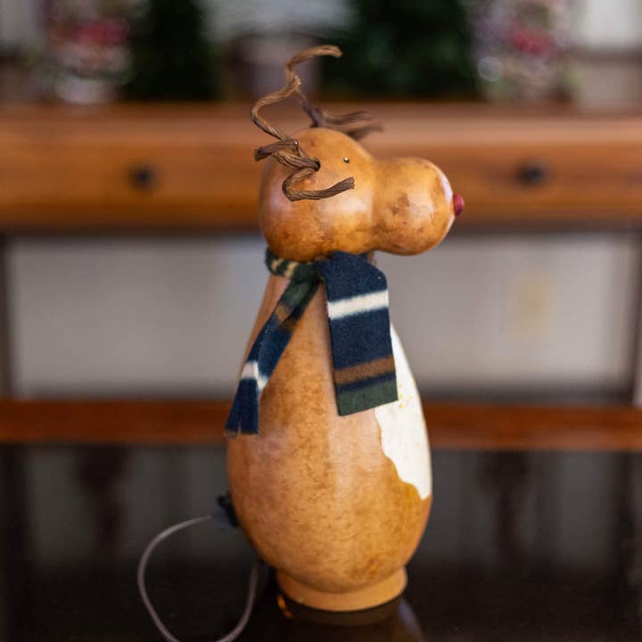 Dash Reindeer Gourd Luminary