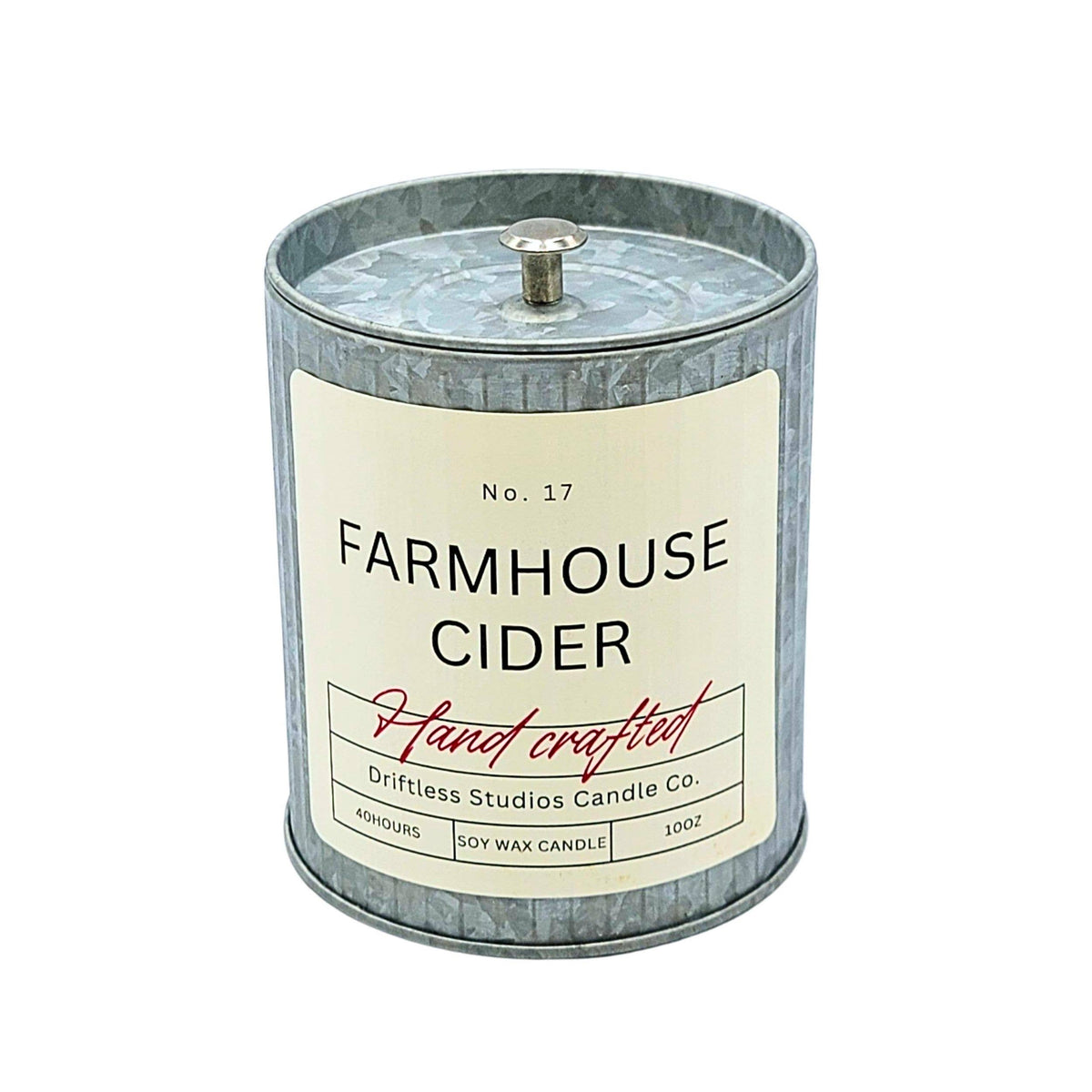 Farmhouse Cider Tin Candle