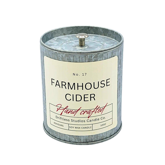 Farmhouse Cider Tin Candle