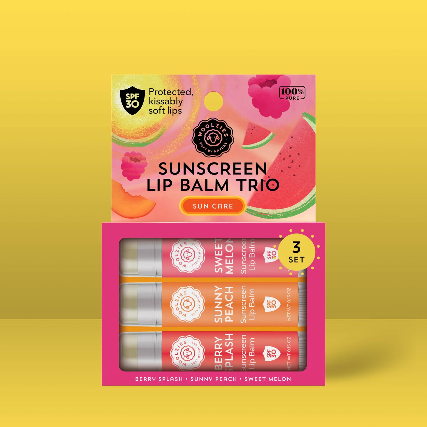 SPF Sunscreen Lip Balm Trio