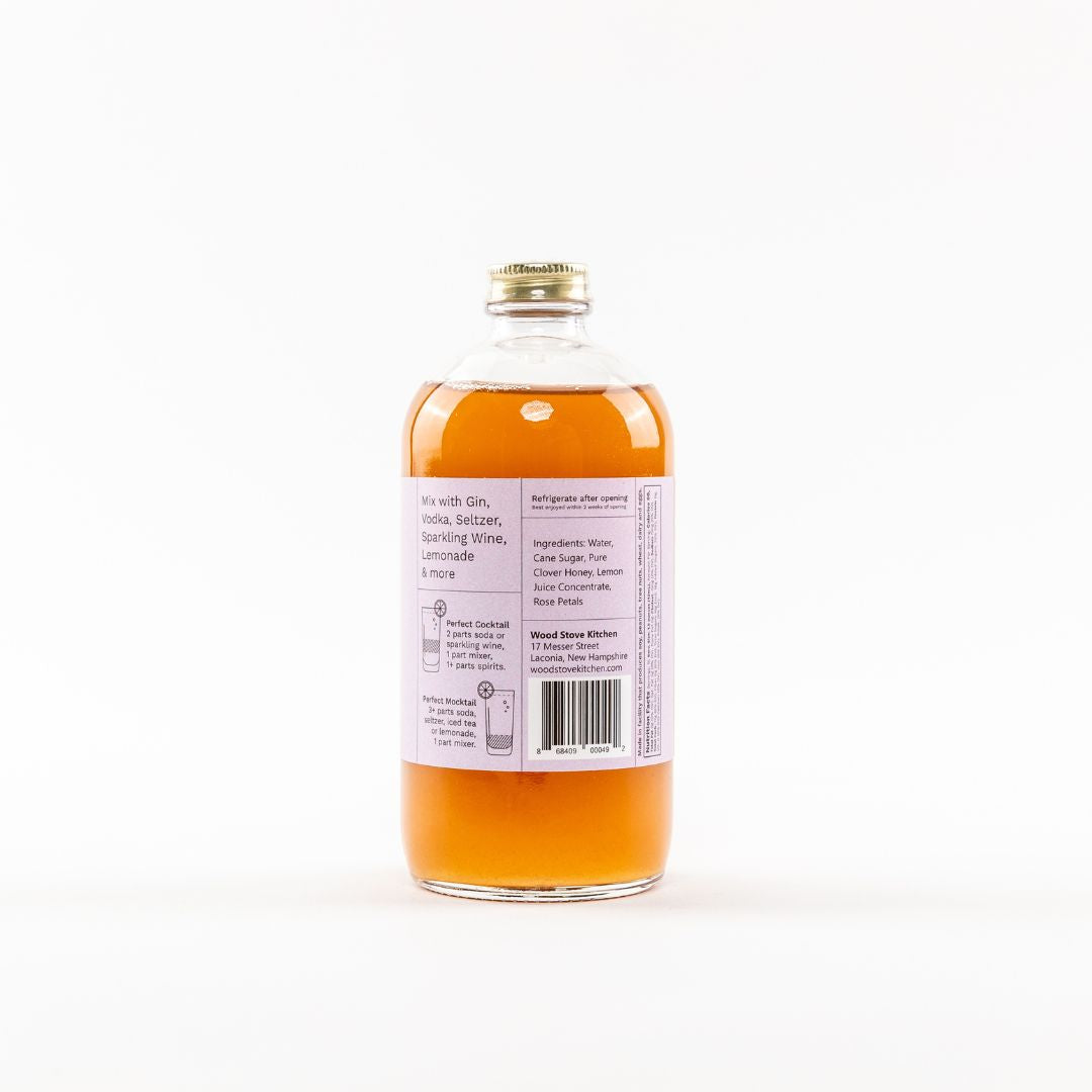 Rose, Honey, Lemon Cocktail Mixer