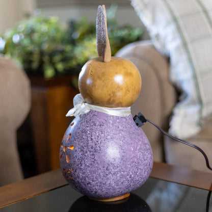 Willow Purple Bunny Gourd Luminary