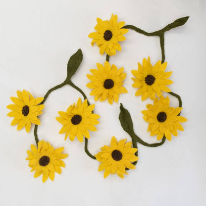 Garland - Felt Sunflower