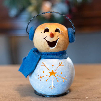 Gabriel Girl Snowman Gourd