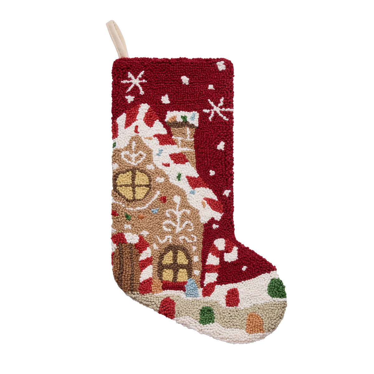 Gingerbread Hook Stocking