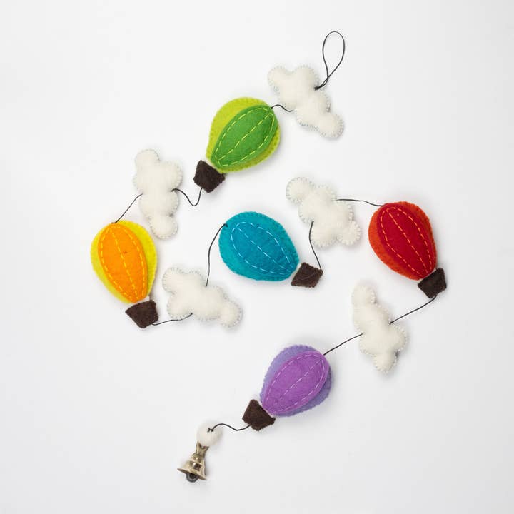 Garland - Felt Hot Air Balloon