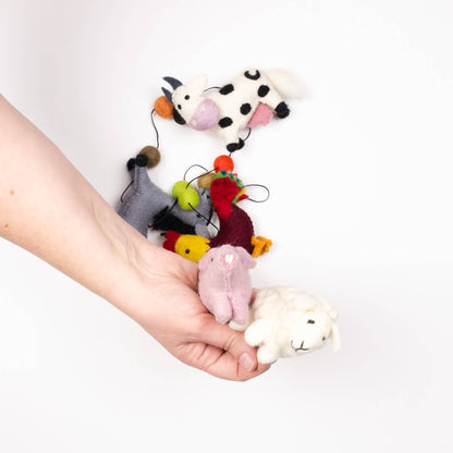 Garland - Felt Farm Animals