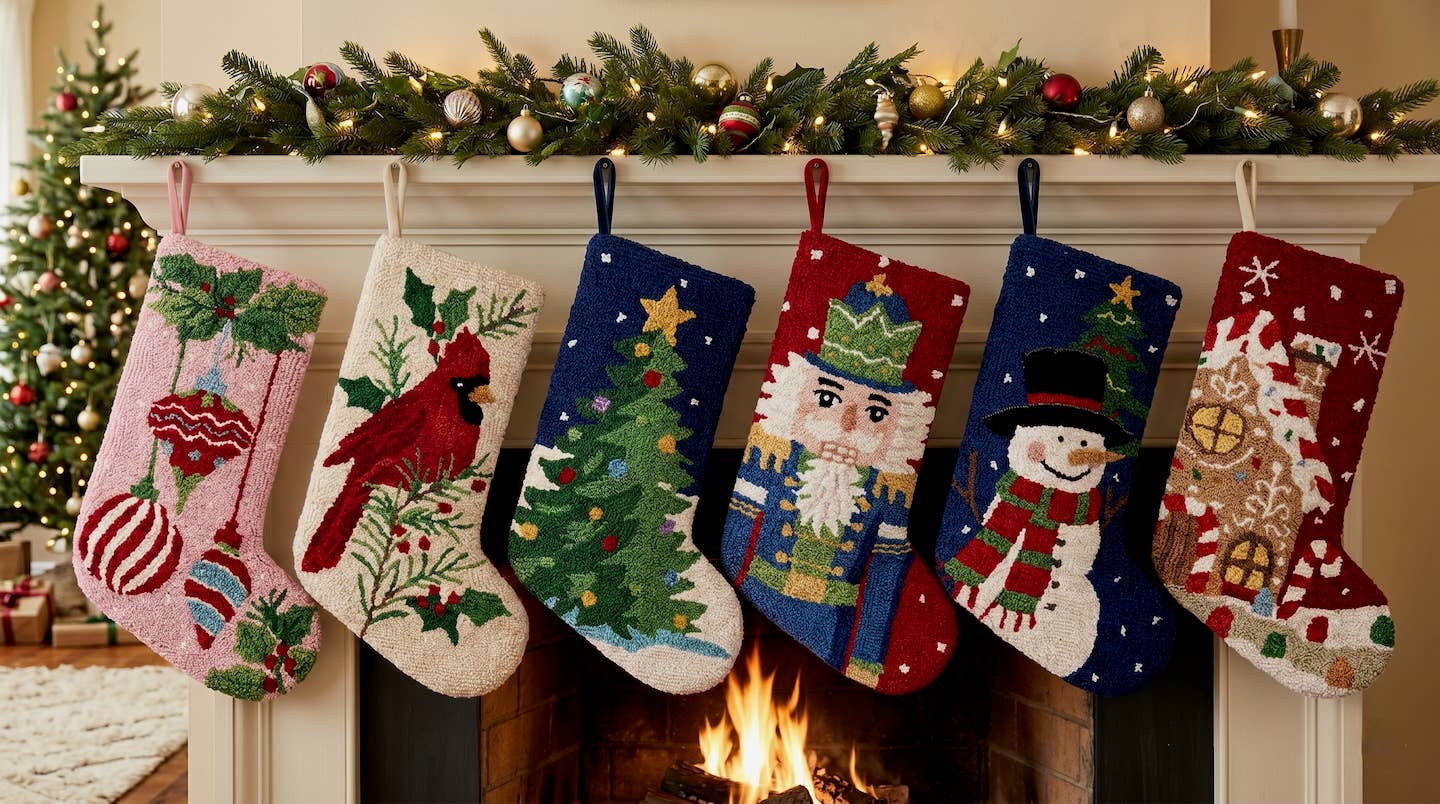 Snowman Hook Stocking