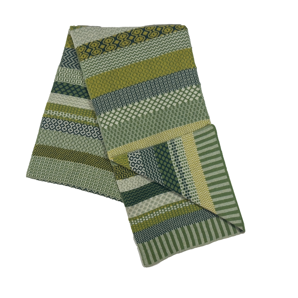 Fiddlehead Knit Scarf