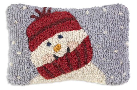 Sweet Little Snowman  Pillow 8" x 12"