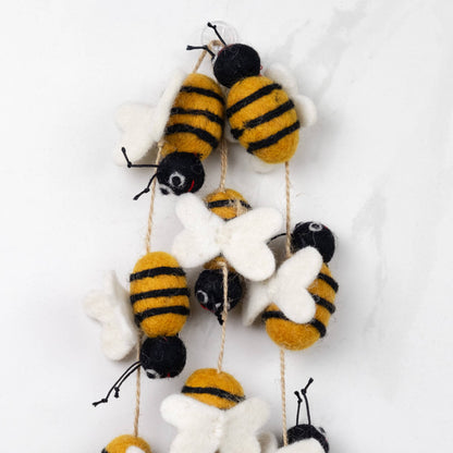 Garland - Felt Bee
