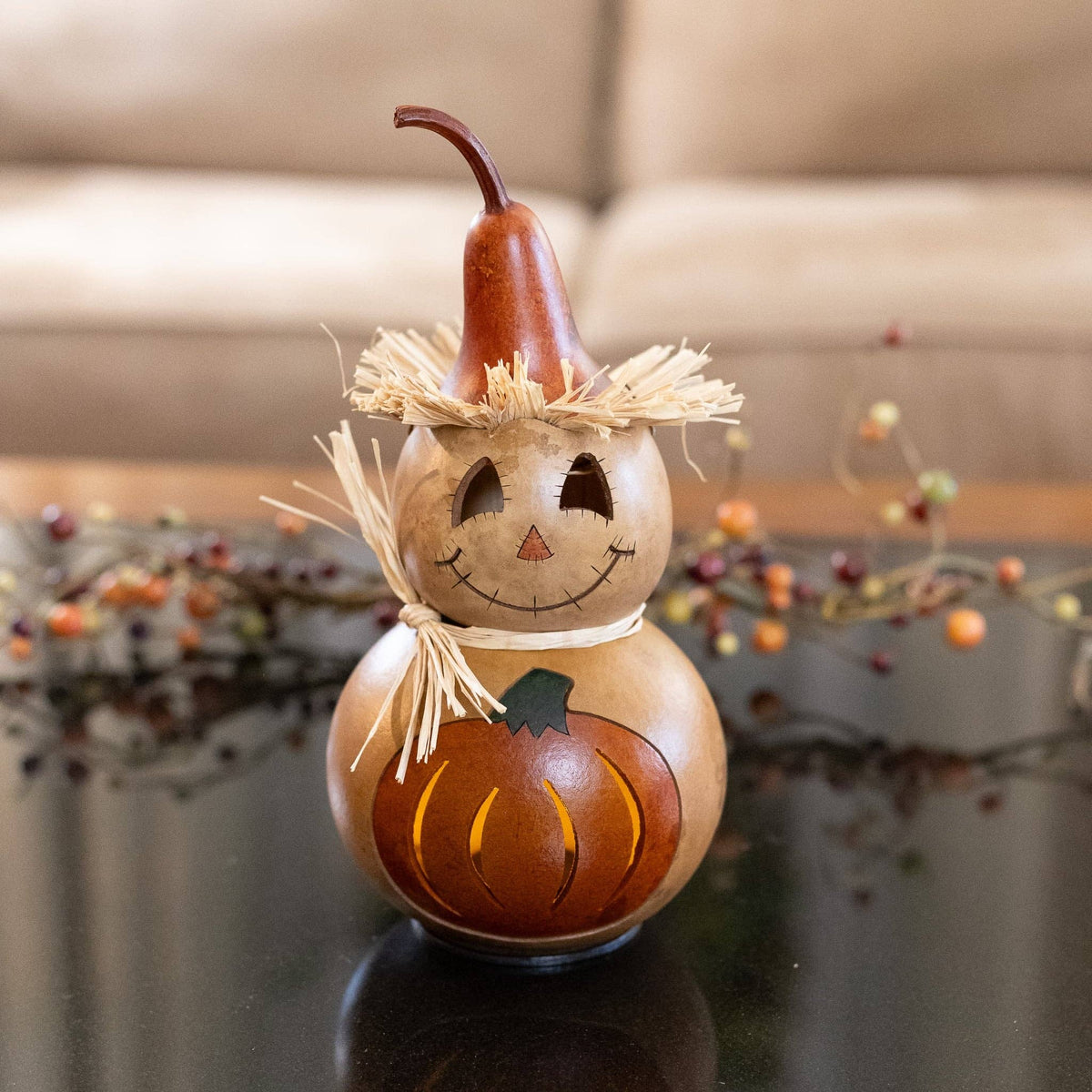 Hollis Scarecrow Gourd